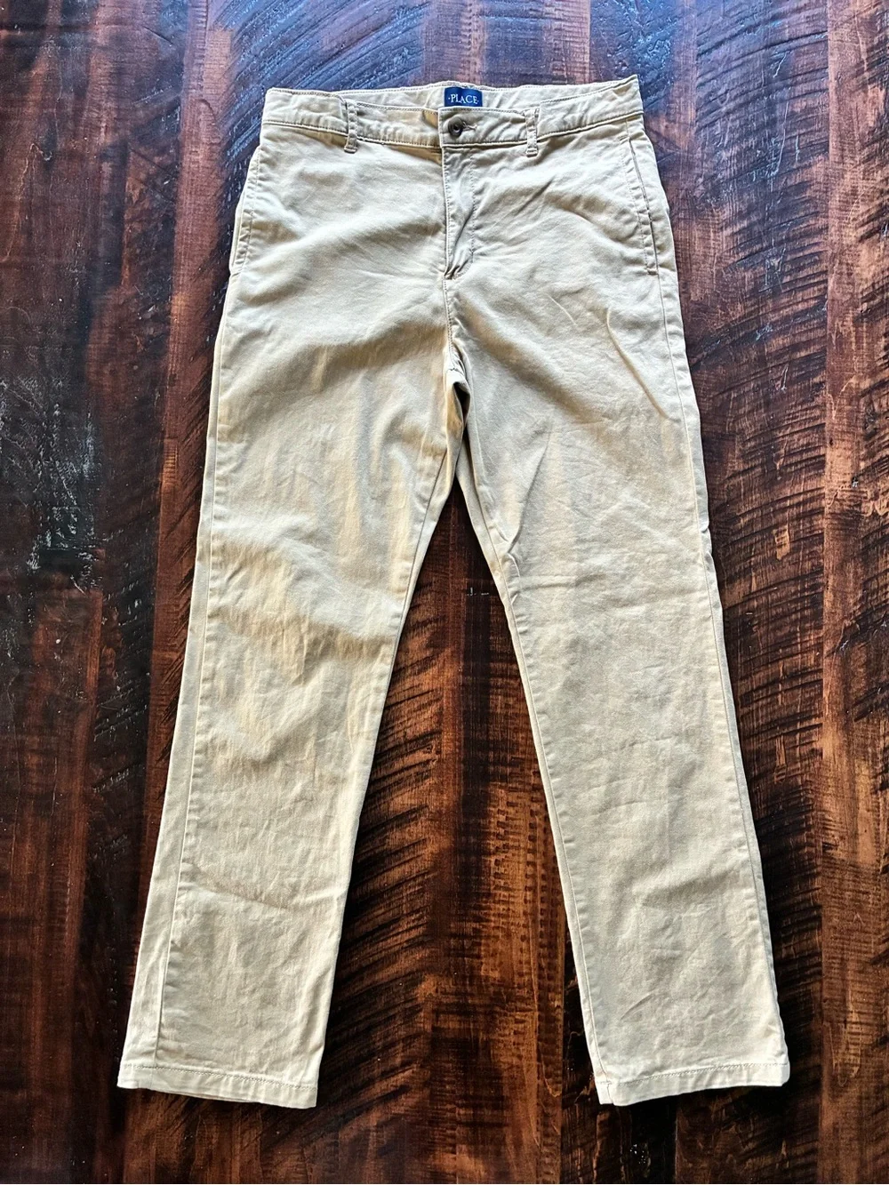 The Children’s Place (16) Boys Uniform Stretch Straight Chino Pants 3-Pack